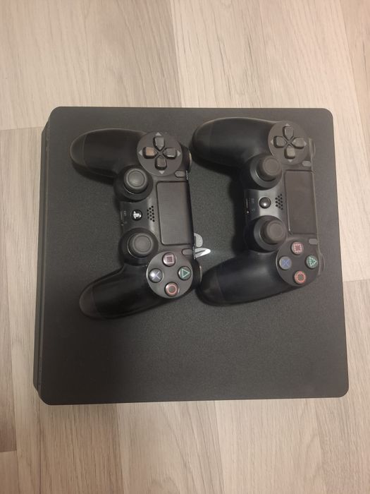 PS4 slimConsola Sony Playstation 4 Slim- (PS4), 500 GB, Neagra