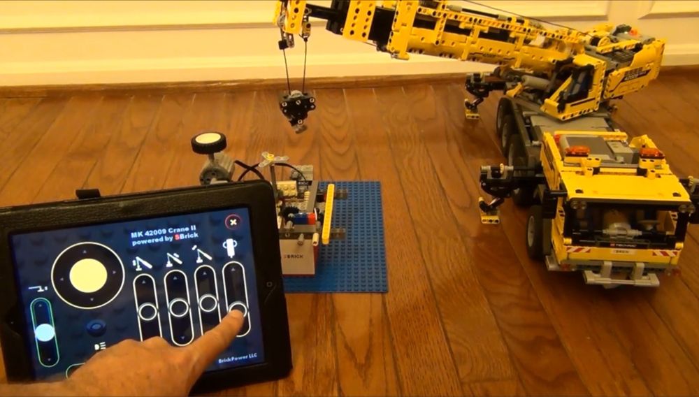 Lego MKII 42009 Mod Sbrick Motorizat