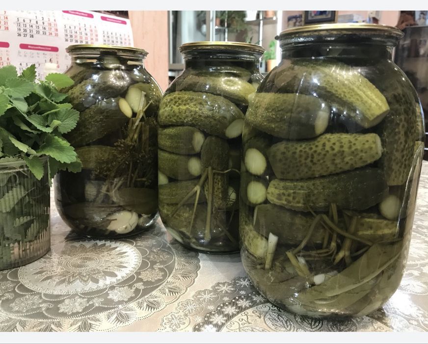 Огурцы соленые домашние