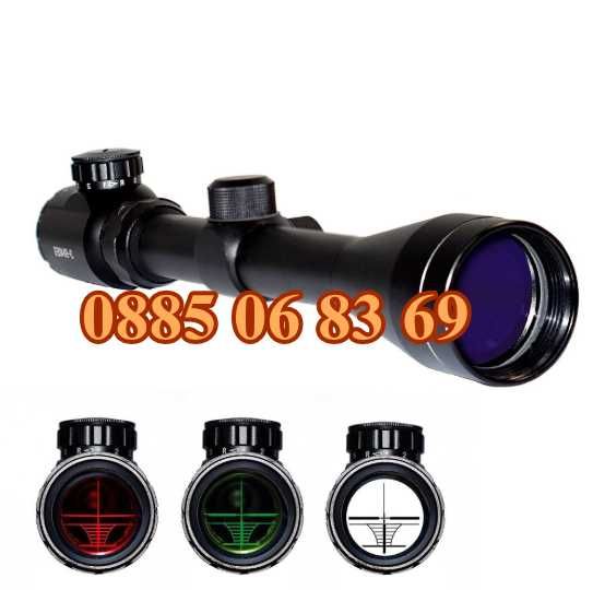 Оптика за пушка Bushnell, оптически мерник Bushnell 3-9X40 EG