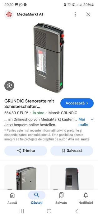 Reportofon colecție Grundig Dh 2210