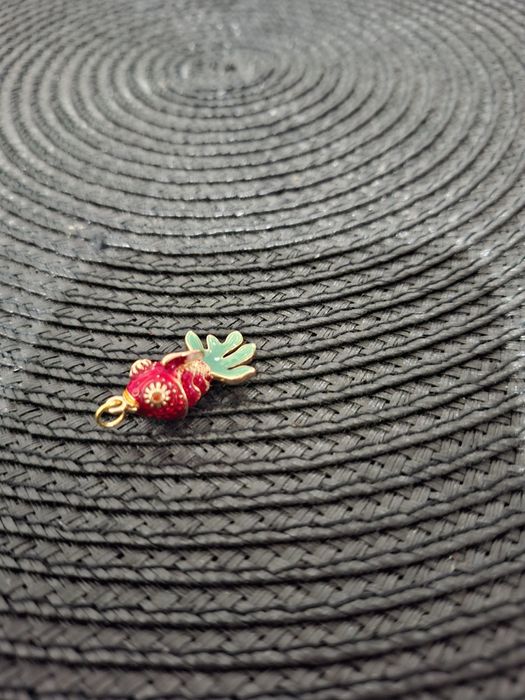 Pandant peste argint aurit 27 cm lungime