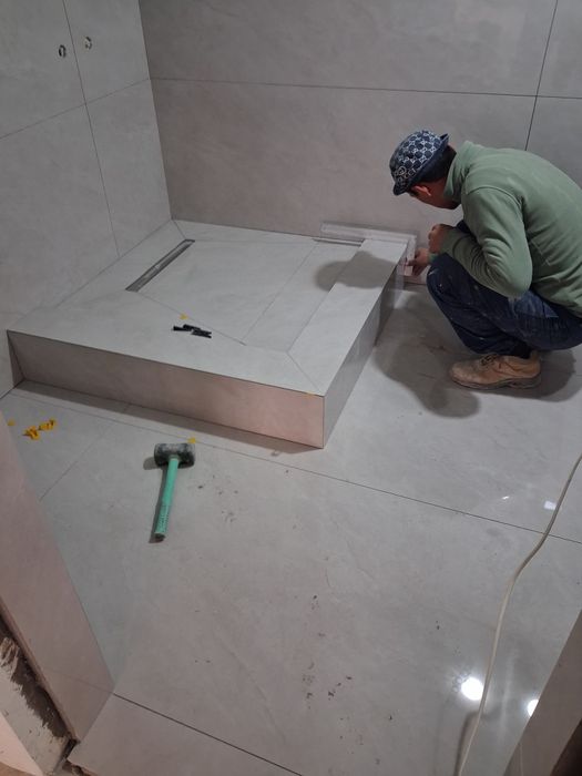 Укладка плитка,  kafel terish xizmati