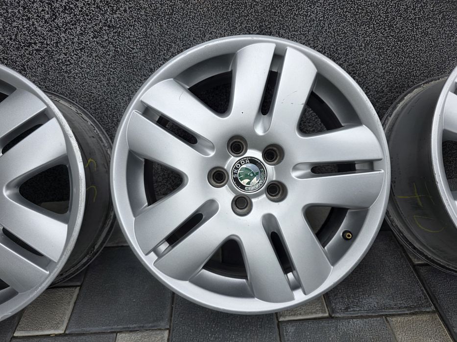 Jante aliaj 16 5x100 skoda fabia roomster golf 4 polo seat ibiza