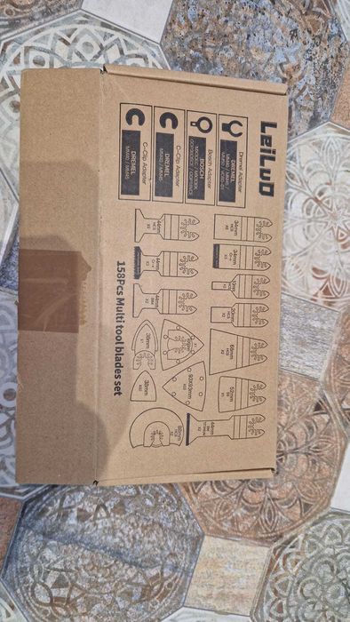 Kit de lame multi tool 158 bucati