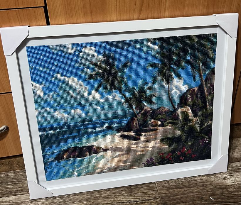 Ръчноизработен гоблен от мъниста