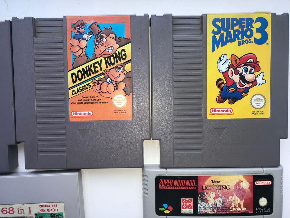 Картриджи NES , SNES Nintendo