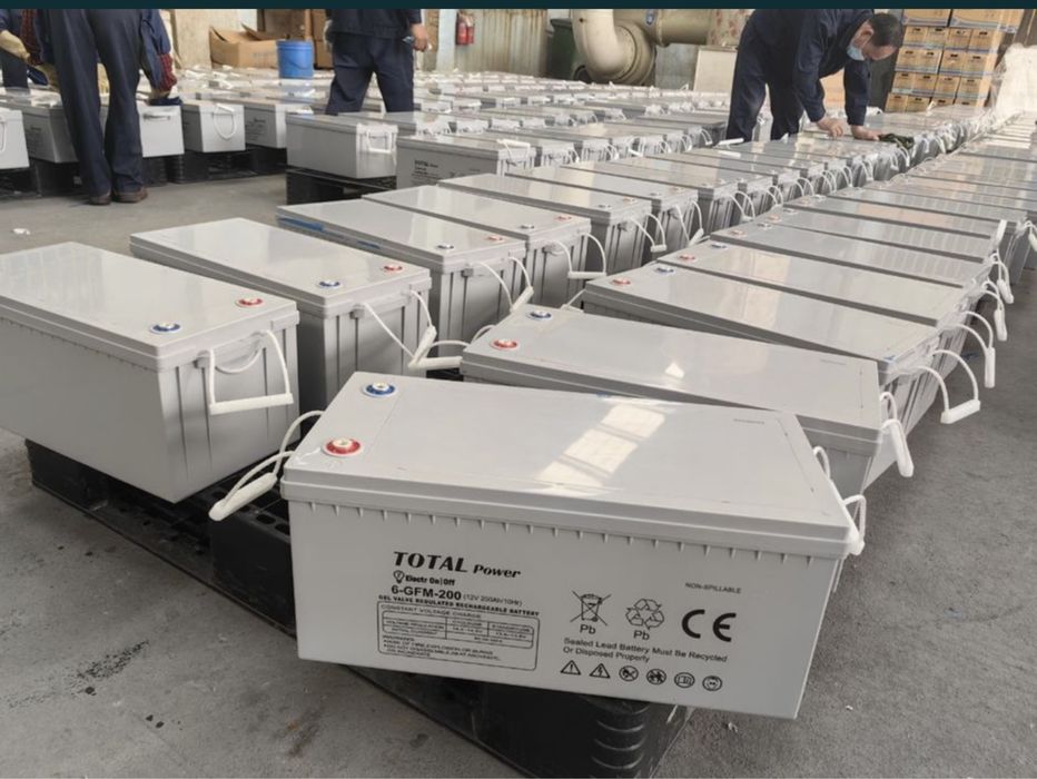 Akumlyator geleviy quyosh panel uchun