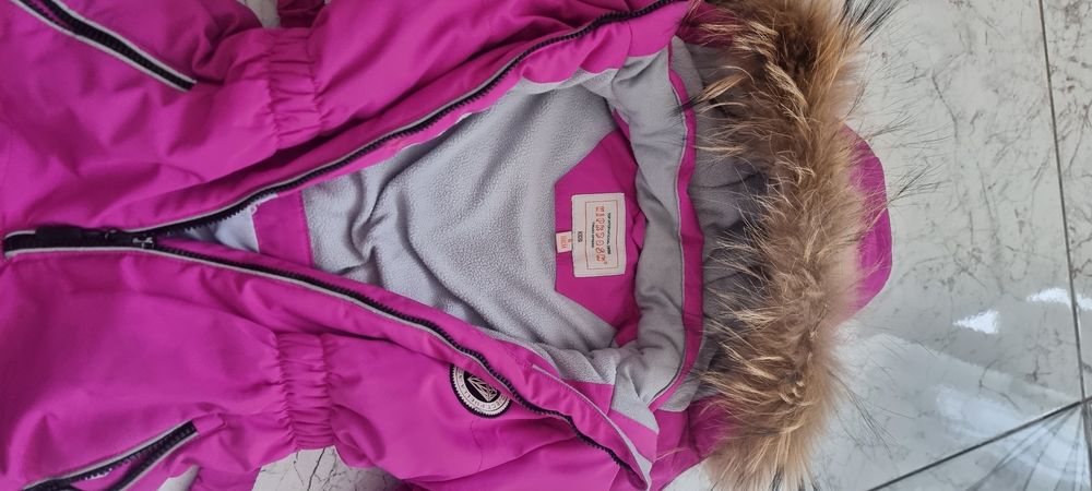 Зимний комбинезон на девочку