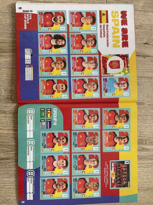 Vând album soft cover Panini WC 2026, 99,99% finalizat