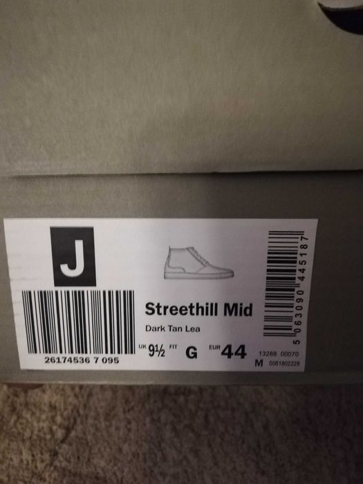 Sneakers Clarks Streethill Mid marime 39,5 Si 44 Noi