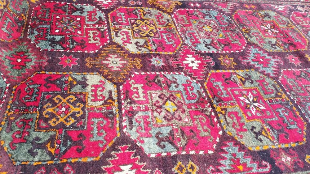 Bir asrlik qadimiy gilam! Qoʻl ishi!