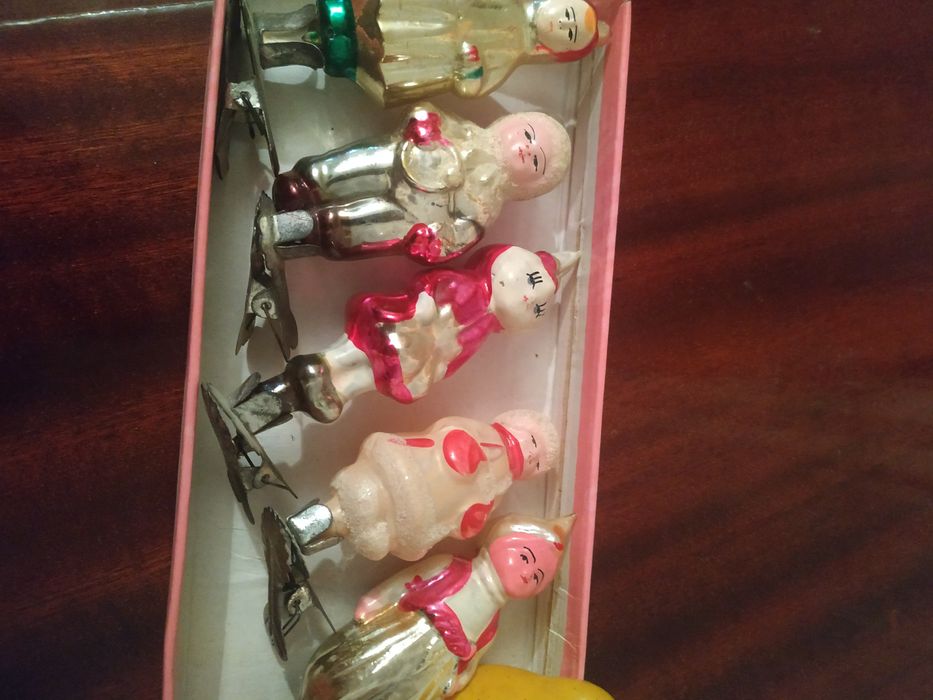 Ёлочные игрушки 50-х годов