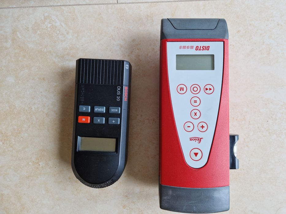 Leica Disto Memo , Bosch DUS 20 - telemetru