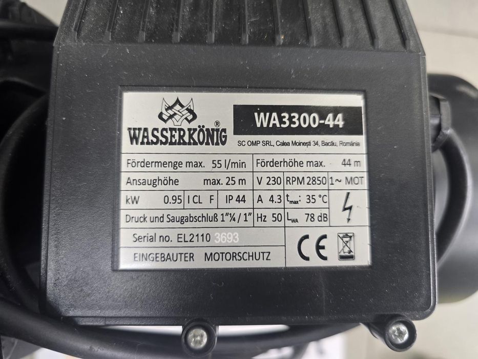 Hidrofor Wasserkonig WA3300-44/25H -P-