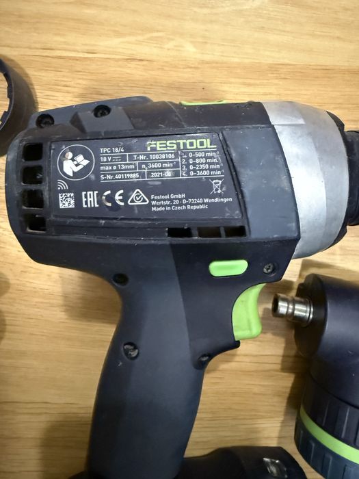 Festool TPC 18/4 винтоверт