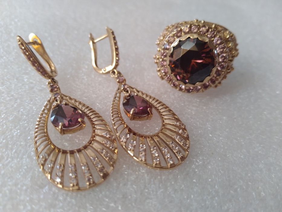 Золотой набор с Радолитами.