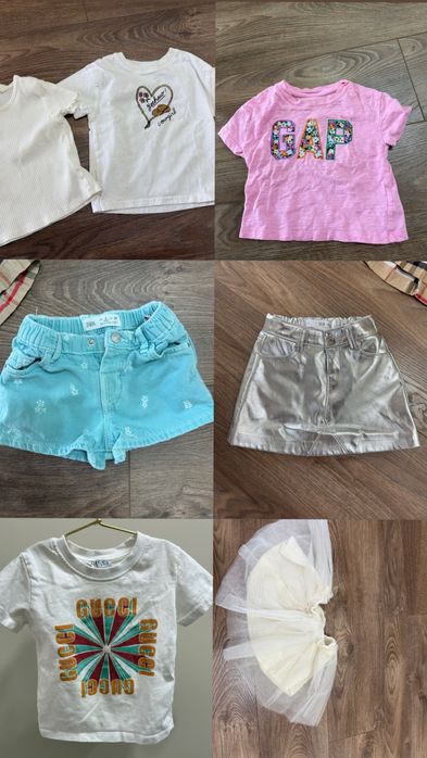 Разпродажба на маркови детски дрехи zara burbrry gucci hm balenciaga