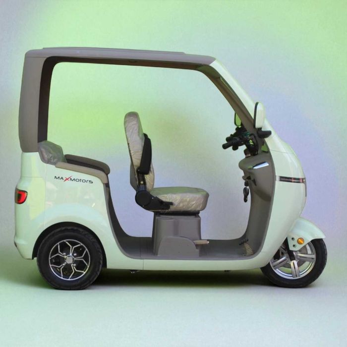 Триместна електрическа триколка LUXURY BUS 2000W/60V/25Ah - GREEN