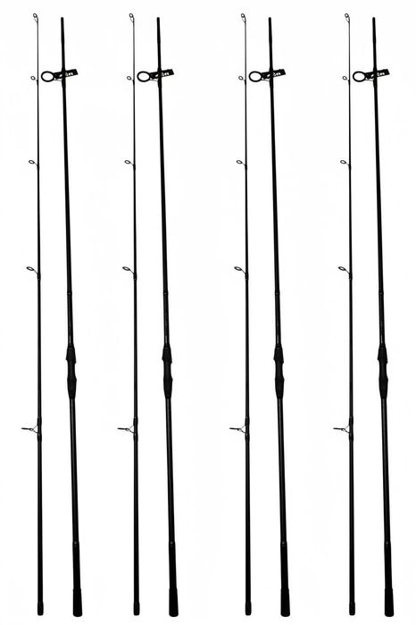 SET 4 Lansete PROFL LEGEND Carp 3,90metri 3,75Lbs din 2 Bucati SLIM