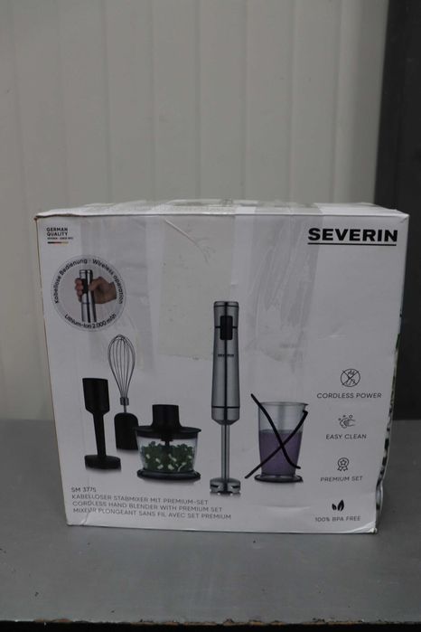 SEVERIN SM 3775 Безжичен блендер на батерия с Premium Set, мулти-чопър