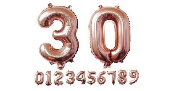 ПРОМО*Фолиеви балони цифри и букви