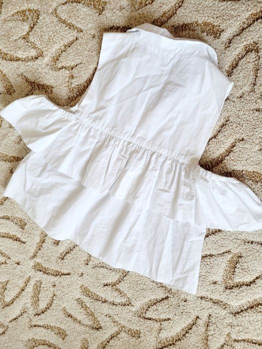 Bluza alba deosebita Zara