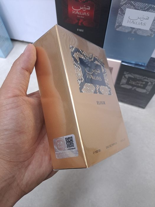 Rasasi Hawas For Him ICE FIRE Black Elixir