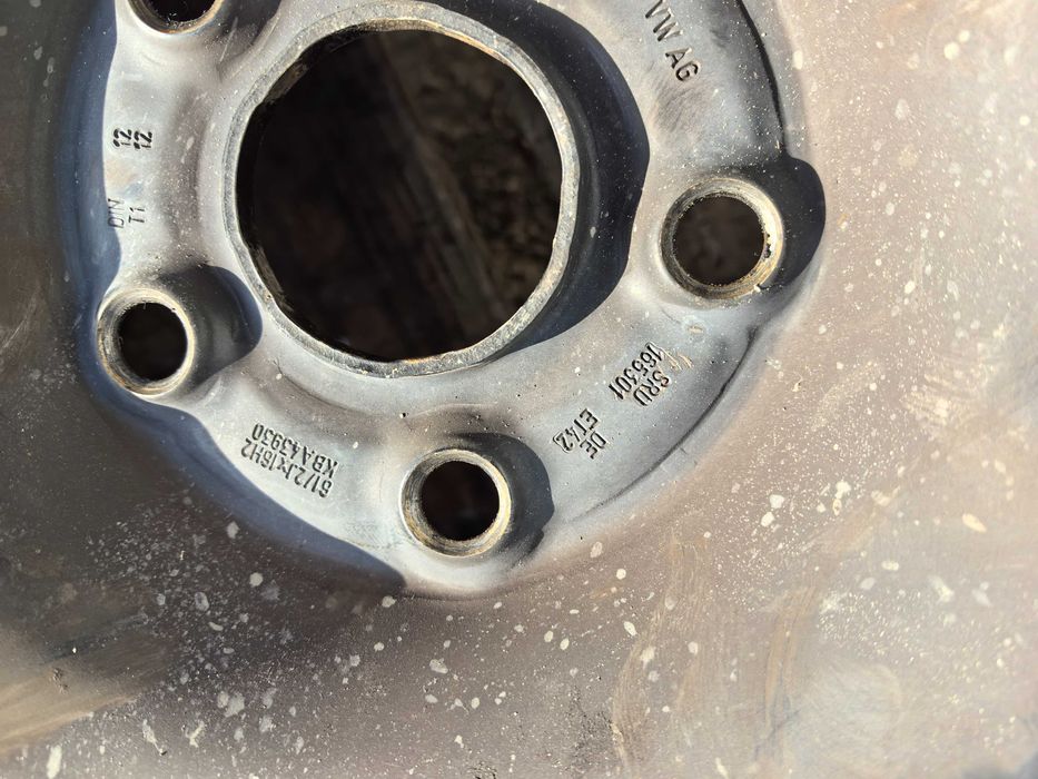 16 цола 5 х 112 мм ФОлксваген Групата - 6,5 Инча / ЕТ 41 - НА Бройка !