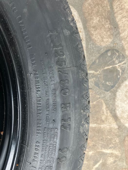 Резервна гума 5х110/17цола