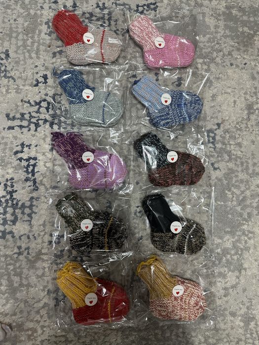 Вязанные носочки