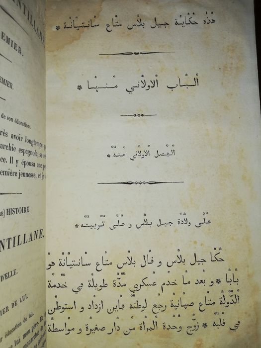 Учебник Арабского языка на французском языке. 1852г.