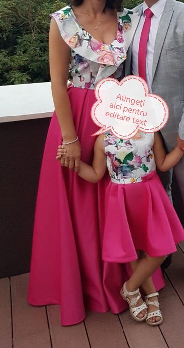Set rochie mama si fiica superbe mar S M