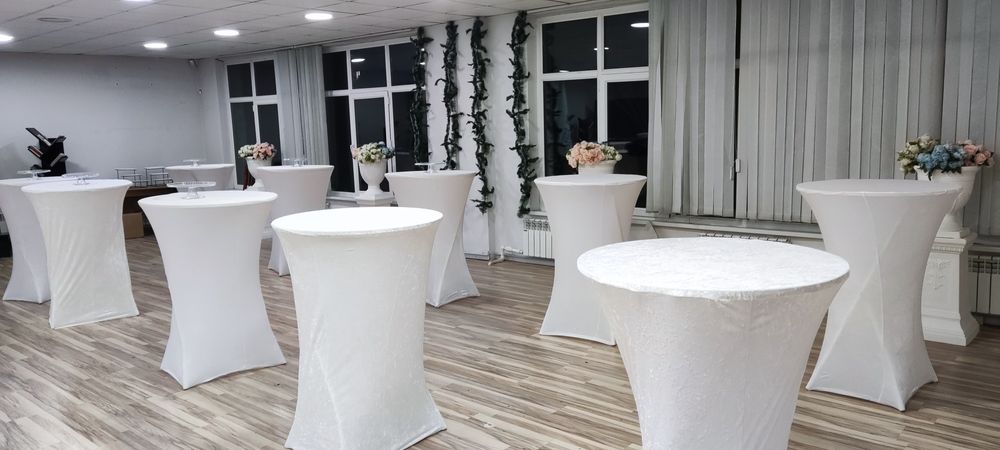 аренда стол стул коктейльный стол кейтеринг фуршет кофе брейк выездное