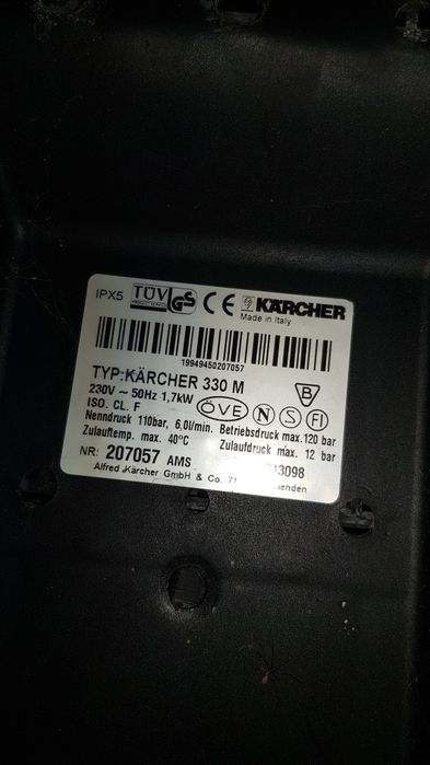Karcher 330.aparat de spalat sub presiune