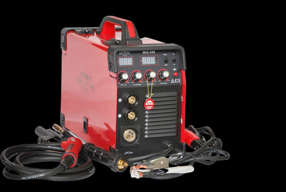 Телоподаващо устройство MIG250A -Инверторен електрожен MMA 250А,2T/4T
