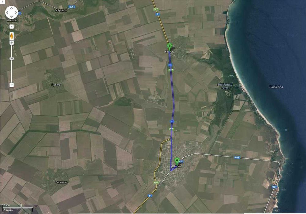 Продава се Парцел в с. Езерец, Област Добрич - 3800 кв.м за 32 €/кв.м - Снимка #2