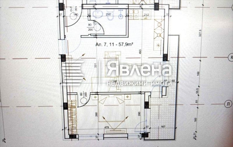 Двустаен апартамент в Несебър
