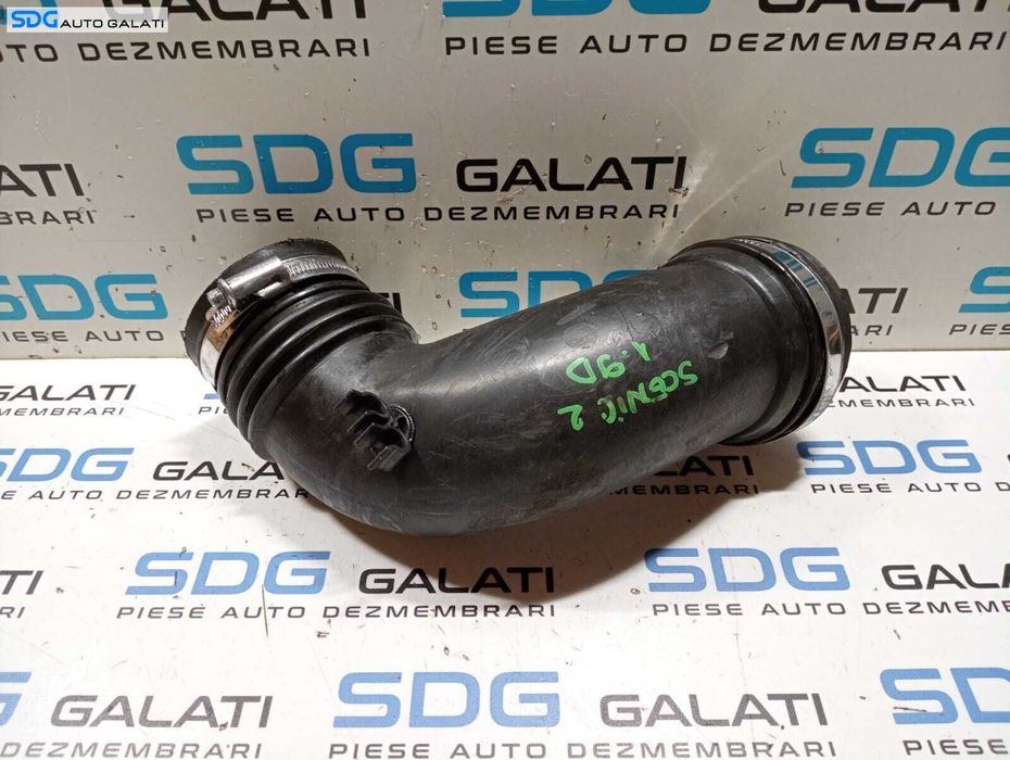 Tub Tubulatura Conducta Admisie Presiune Aer Intercooler Turbo Turbina Turbosuflanta Renault Kangoo 1 1.9 DCI 2001 - 2007 Cod 8200201614 [M5389]