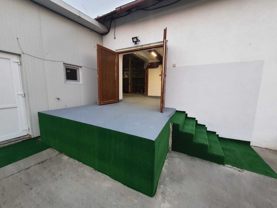 Depozit alimente/materiale/paleti, magazie, birou de inchiriat langa a