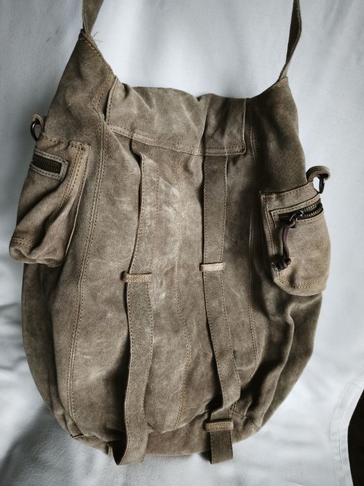 Винтидж чанта естествена кожа