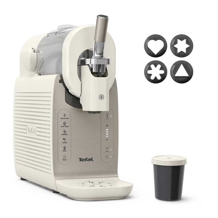 Aparat inghetata si deserturi reci Tefal Freezi, slushy, cocktail, milkshake ca NOU