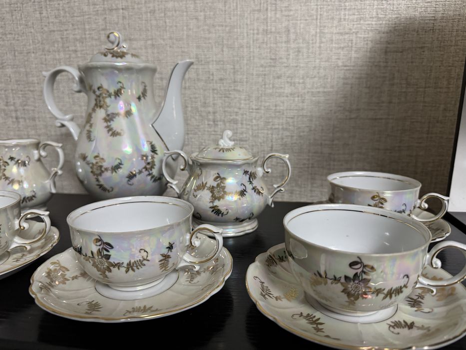 Чайный сервиз элитный фарфор