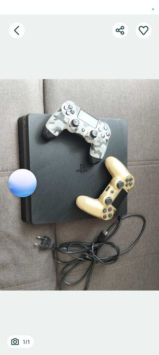 Ps 4 cu doua manete 2 jocuri mortal kombat 11 și fc 26 jocuri online și încărcătoare manete