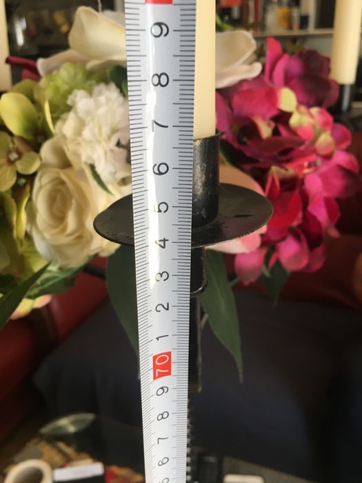 Sfesnic cu fructiera,3 lumanari 76 cm