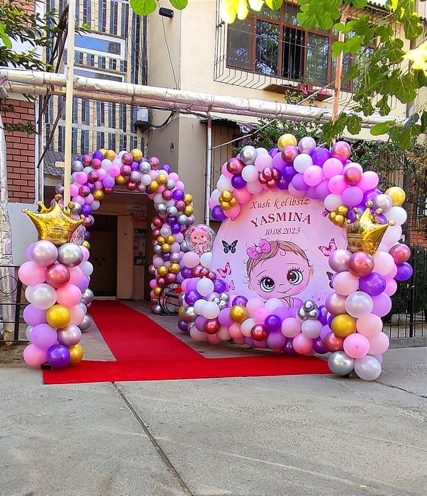 300.000 Официальный шарами Ofarmlenya Fotozona Raddom Tug'ilgan kun