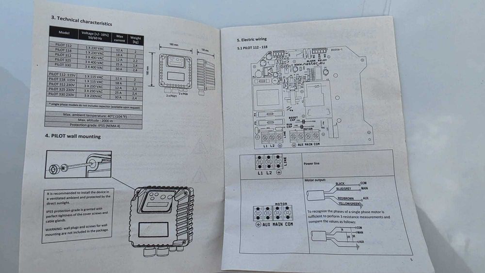 vand automatizare Nastec Pilot 112