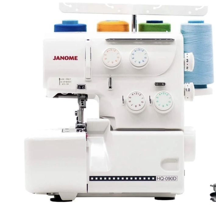 Оверлок машинка Janome HQ090!
