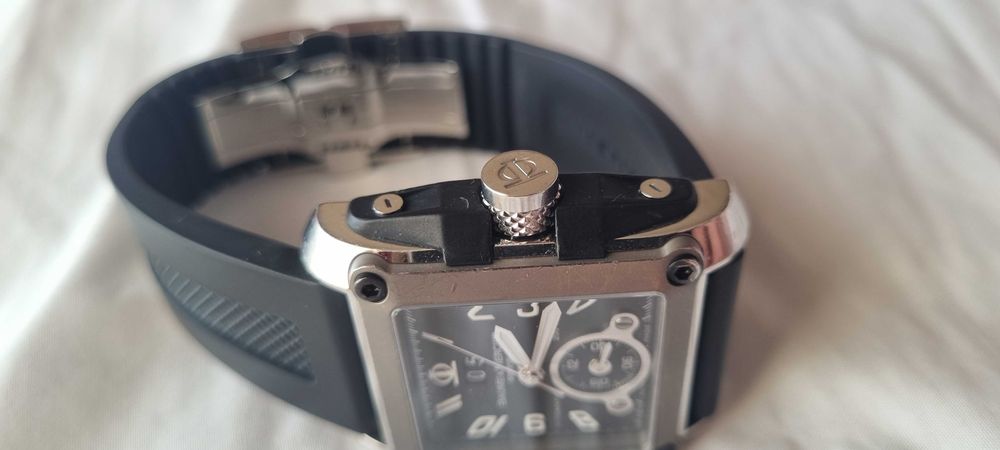 Baume & Mercier Hampton Square Magnum M0A08749 Automatic Dual Time