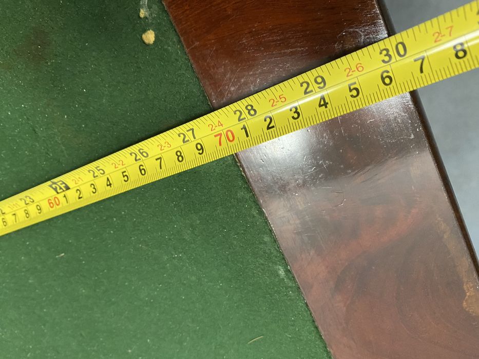 Викториански стил конзолна маса за карти махагон England 1950–1960